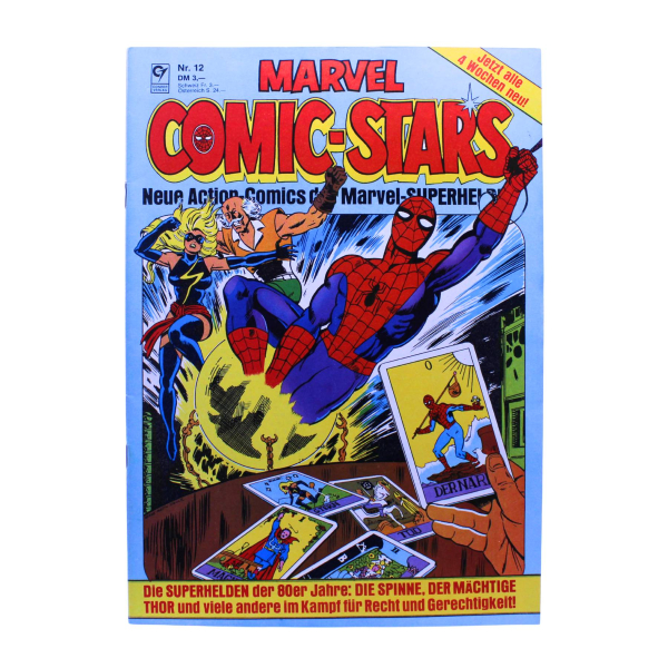 Marvel Comic Stars Nr. 12 (1981) | Thor & Hyperion | Spider-Man, Miss Marvel & Dr. Strange | Condor Verlag
